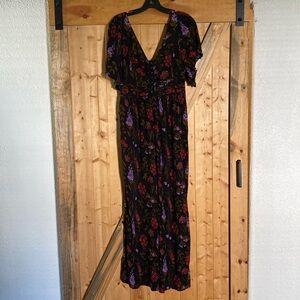 American Eagle Floral Jumpsuit